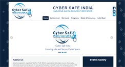 Desktop Screenshot of cybersafeindia.org